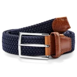 Vincio | Dark Blue Elastic Belt