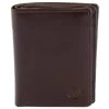 Minimalist Dark Brown Leather Wallet