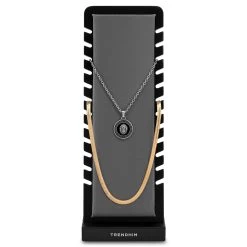 Necklace Display Stand | Bamboo | Narrow