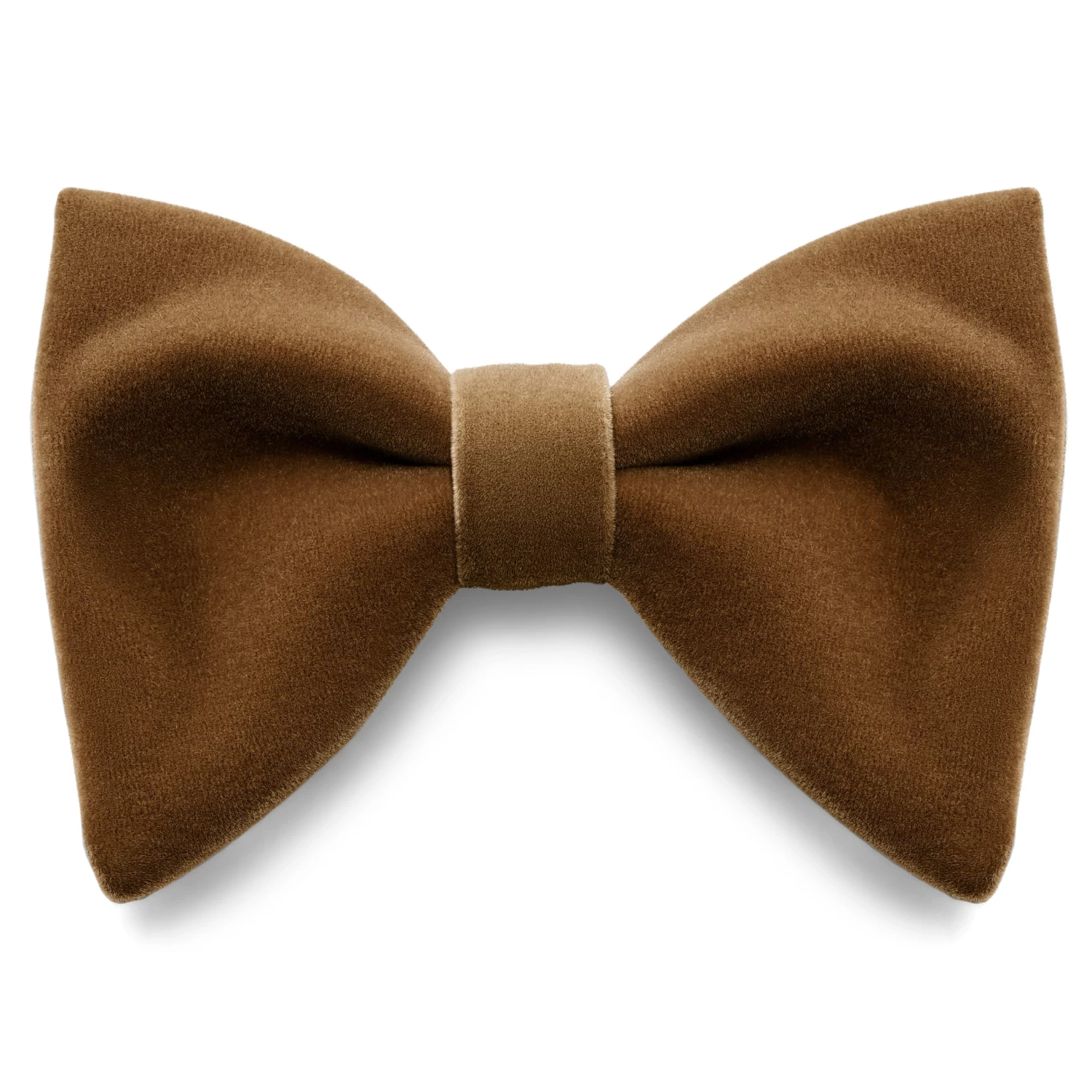 Kleos | Brown Velvet Droopy Pre-Tied Bow Tie