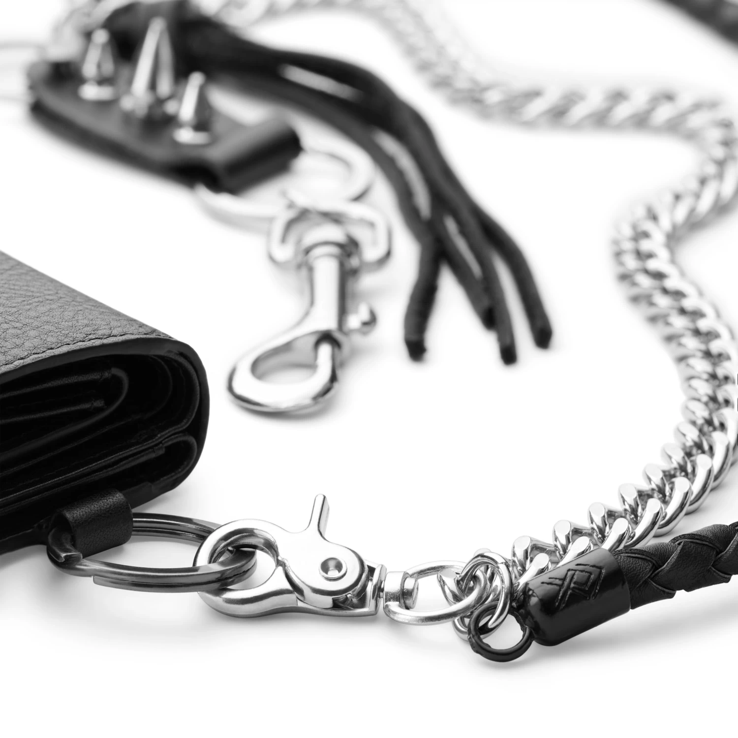 Wallet Chain Spiked Metal - Image 3