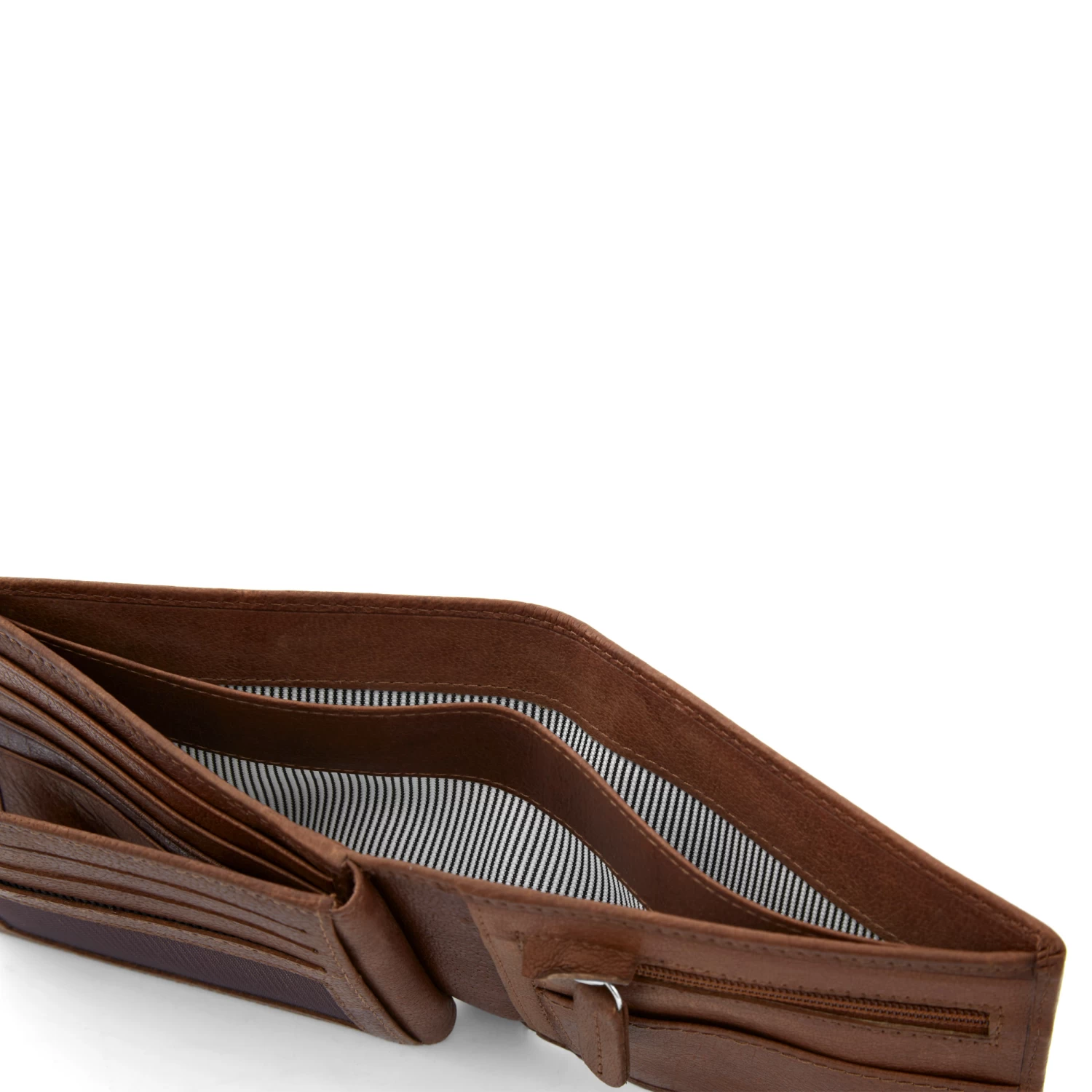 California | Slim Tan Leather Wallet - Image 8