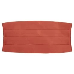 Terracotta Basic Cummerbund