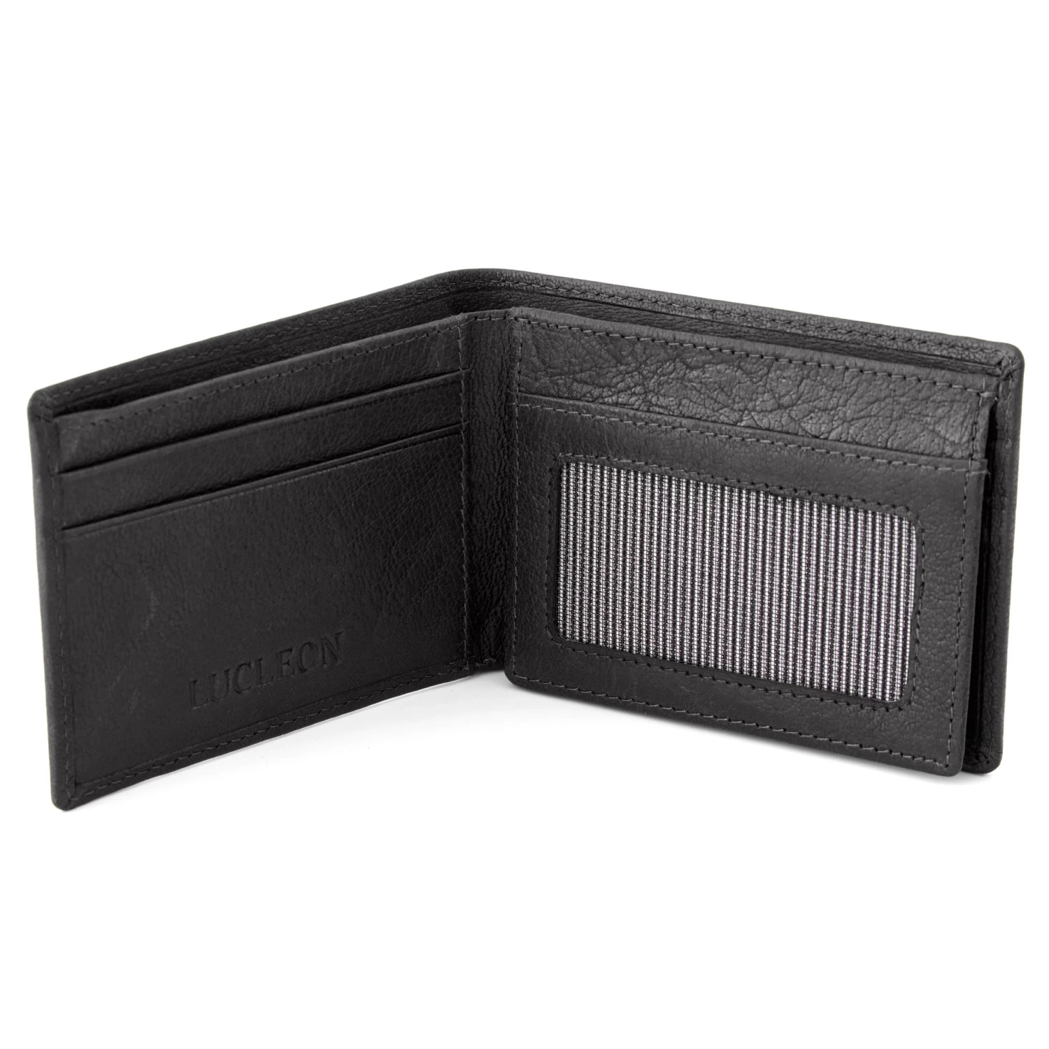 California | Small Black Leather Wallet - Image 6