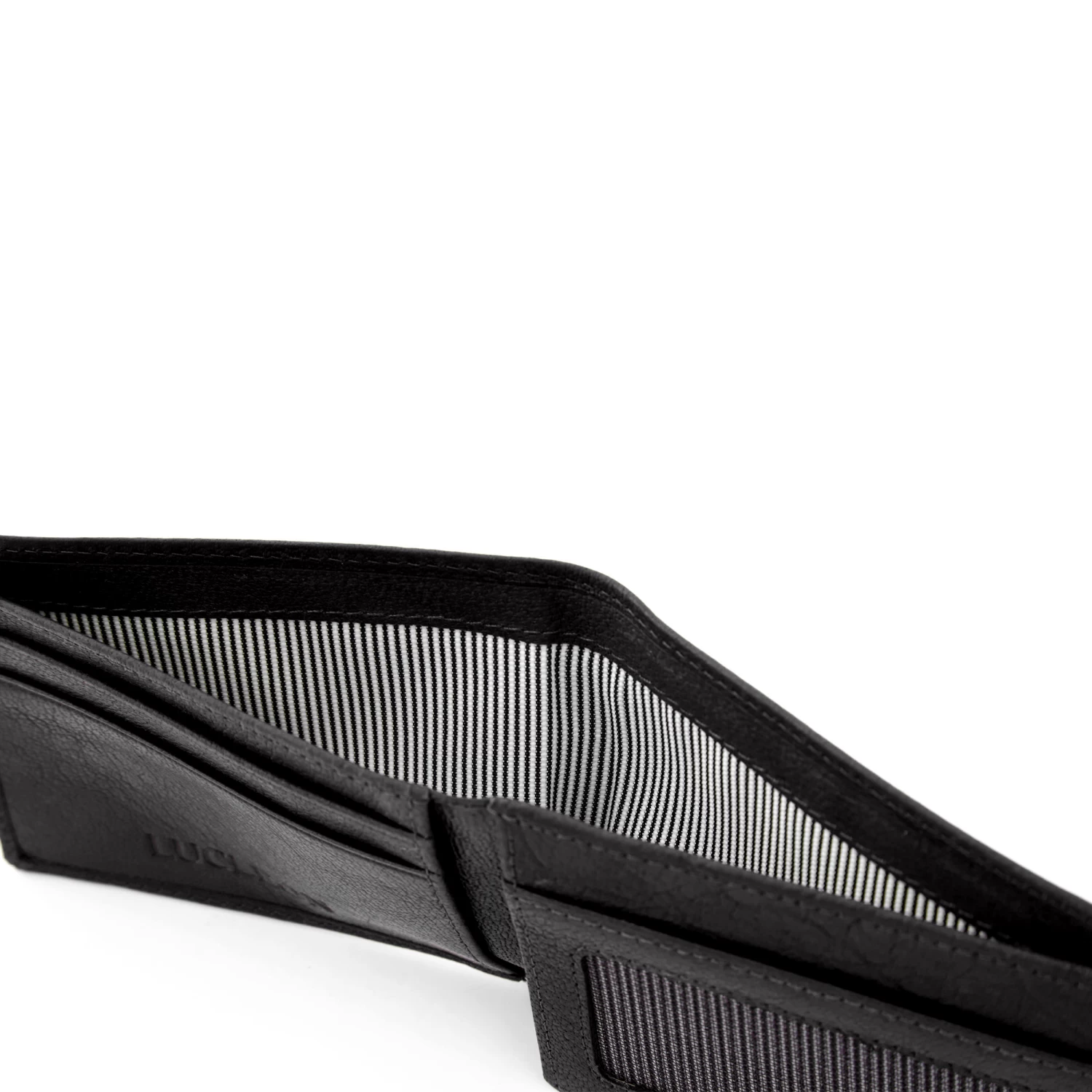 California | Small Black Leather Wallet - Image 7