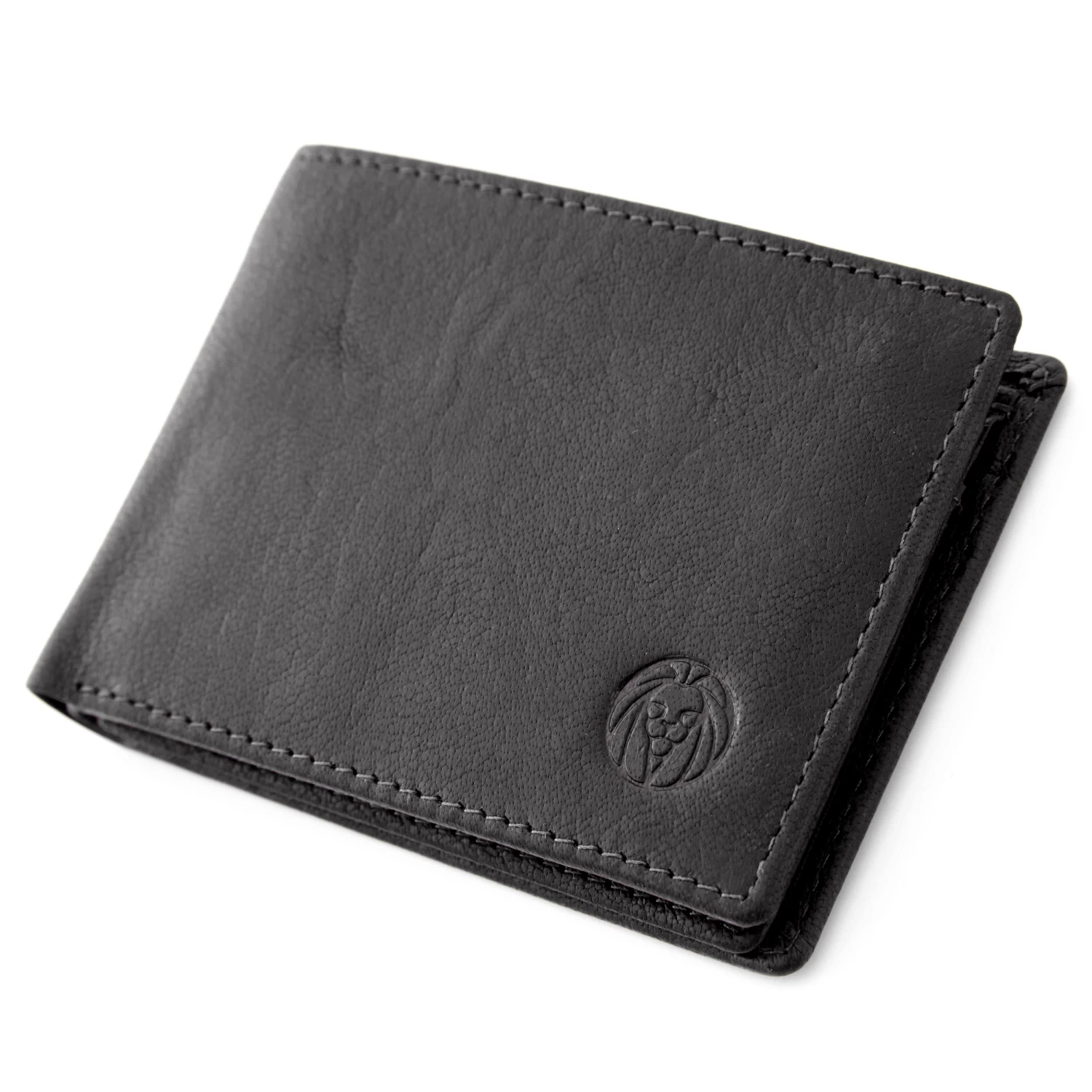 California | Small Black Leather Wallet - Image 9