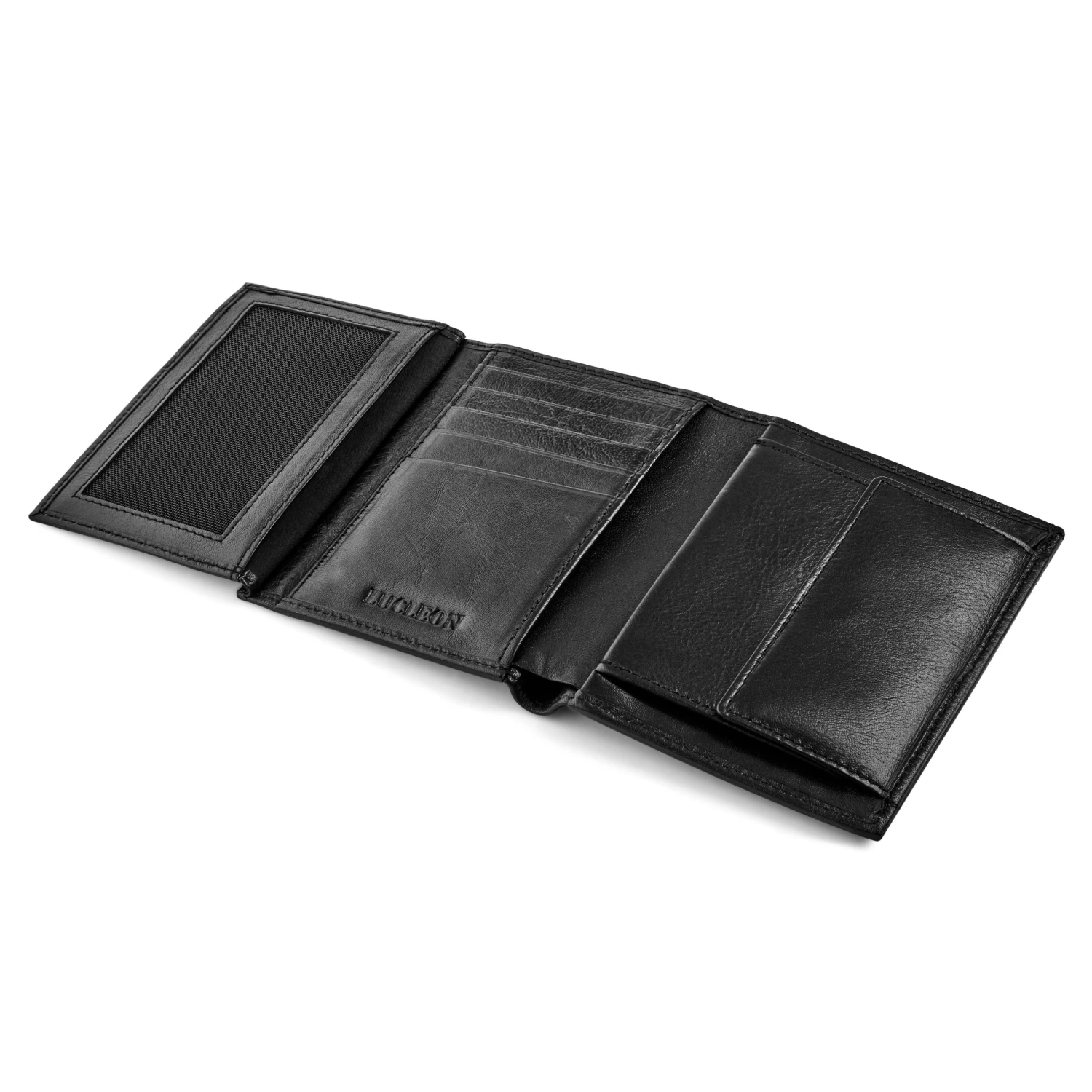 Original Black Leather Wallet - Image 8