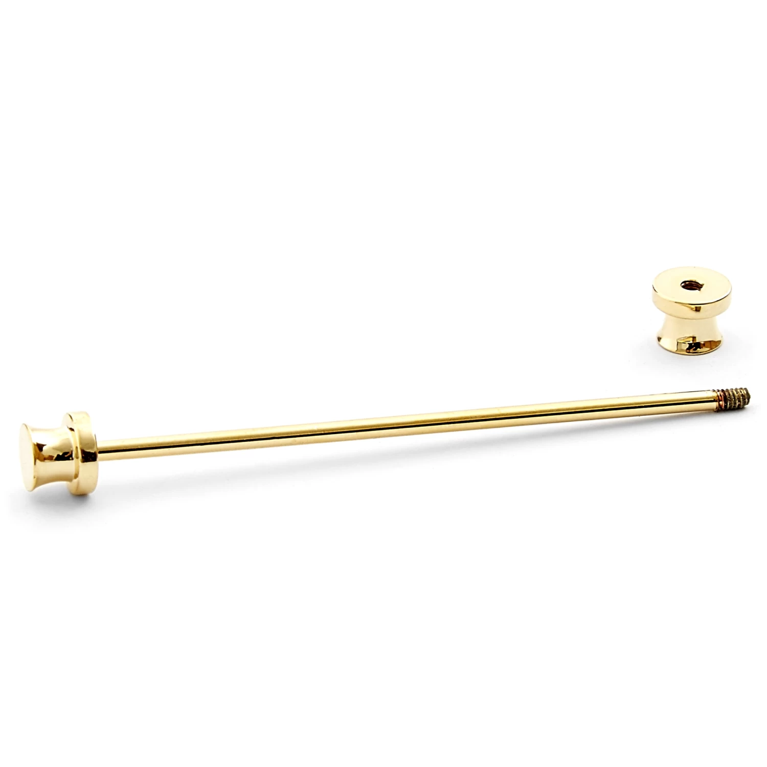 Gold-Tone Stud Collar Bar - Image 2