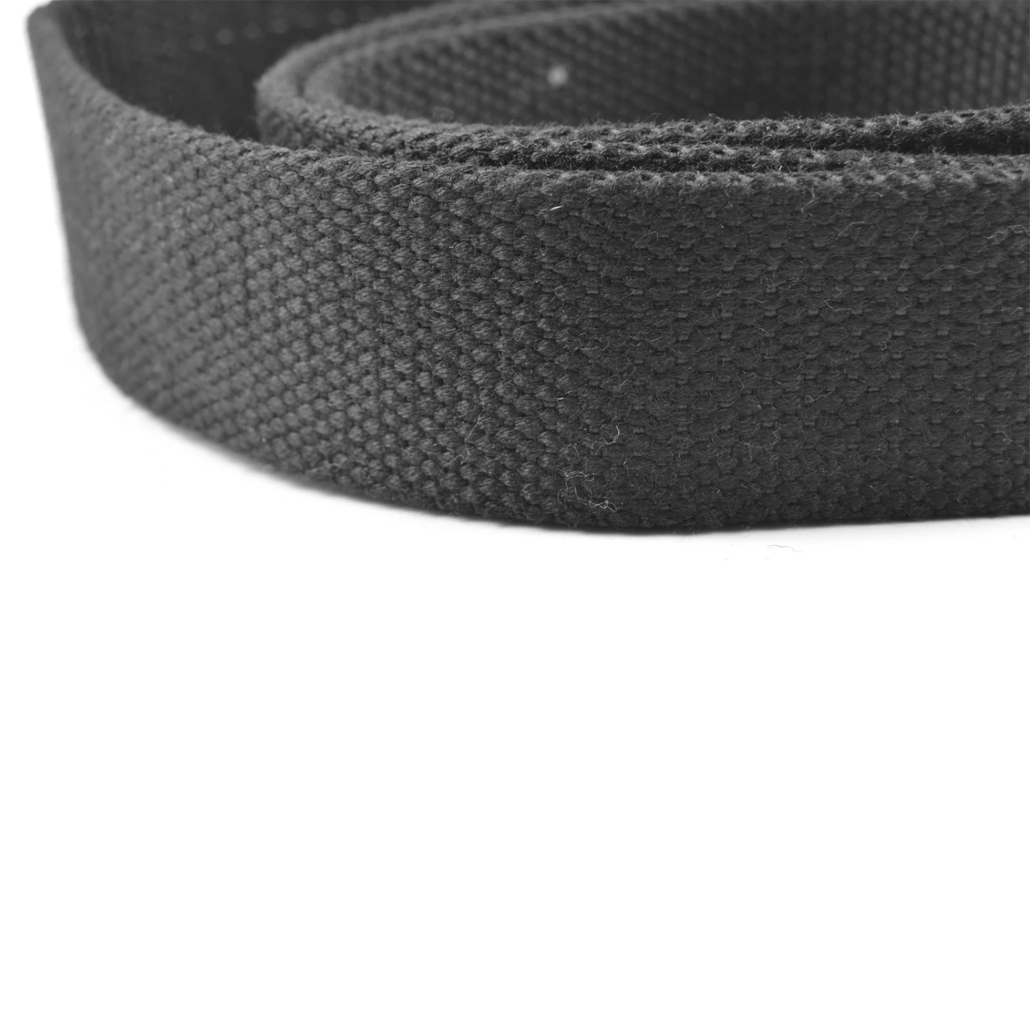 Casual Black Canvas Belt - Image 6