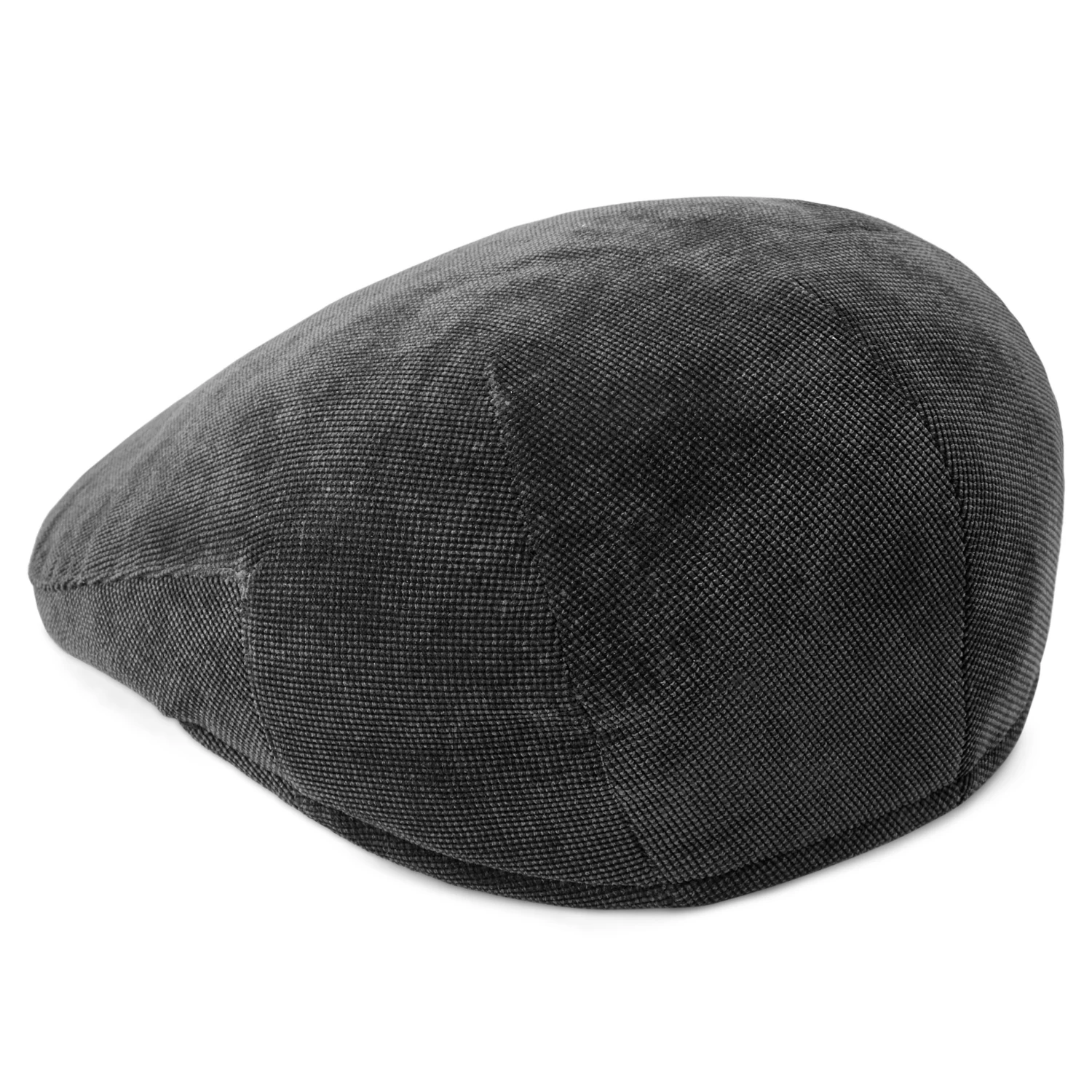 Fido | Classic Black & White Patterned Flat Cap - Image 5