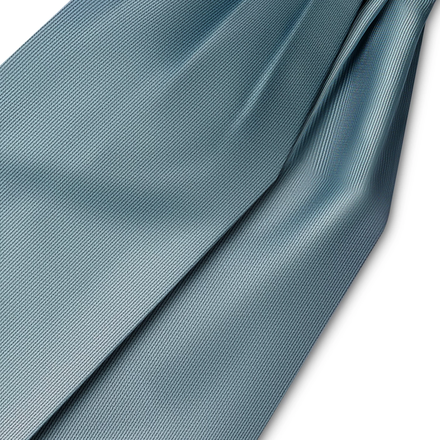 Smoke Grey Grosgrain Cravat - Image 2