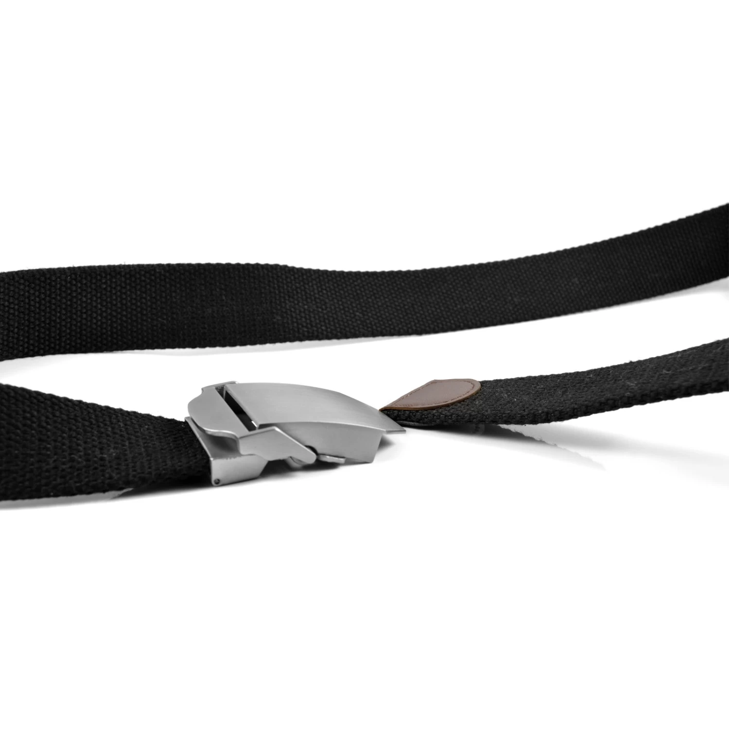 Casual Black Canvas Belt - Image 7