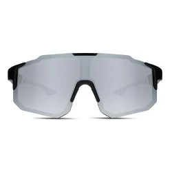 Black & Grey Wraparound Sports Sunglasses