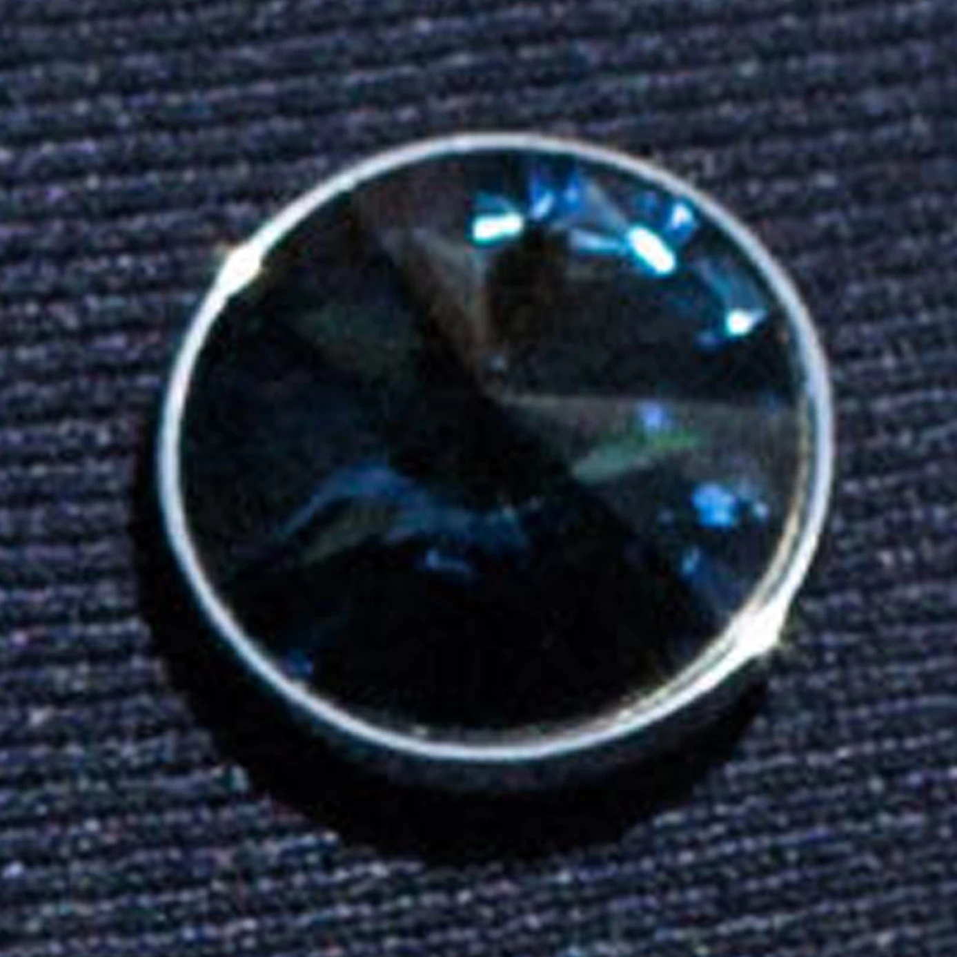 Royal Blue Crystal Lapel Pin - Image 4