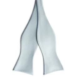 Arctic Blue Self-Tie Satin Bow Tie
