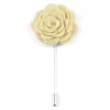 Ivory Rose Lapel Pin