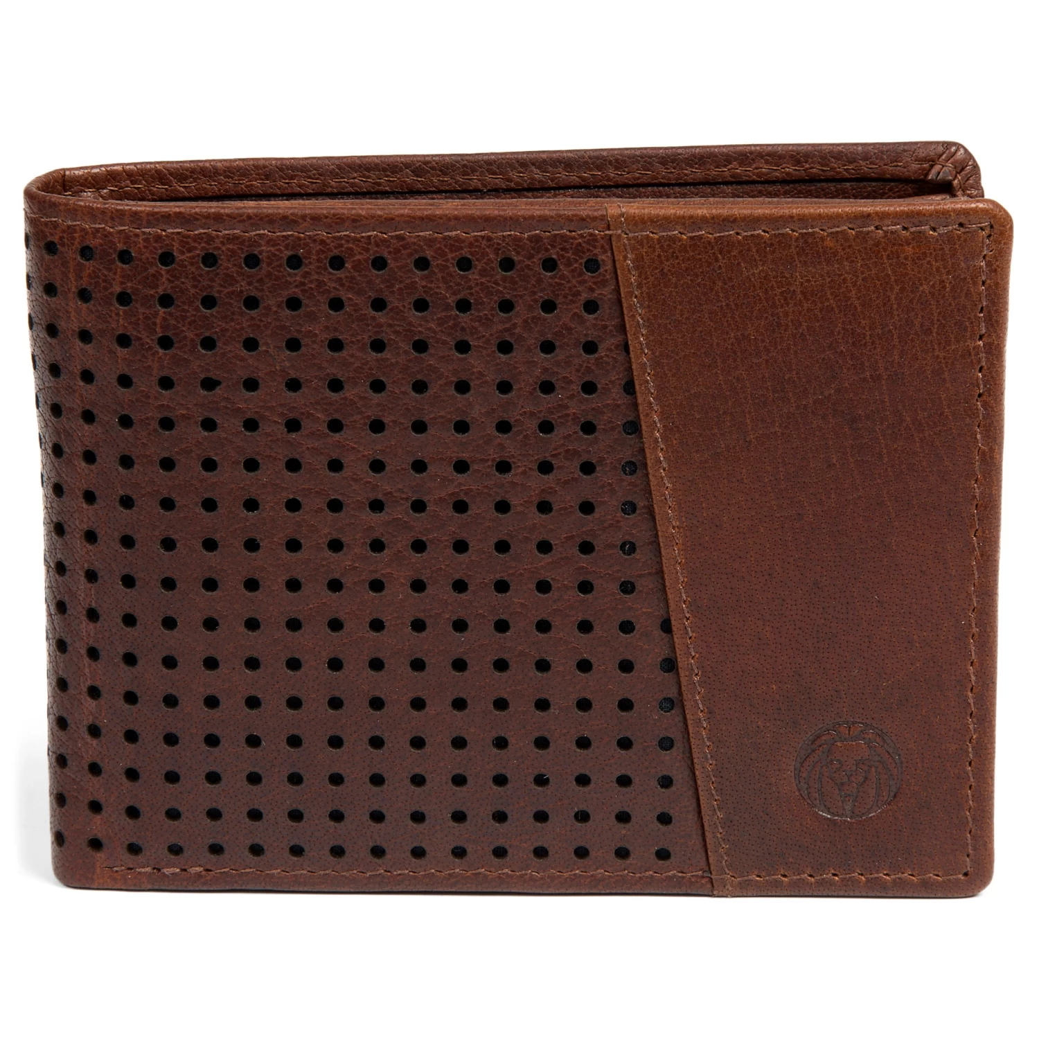 Montreal | Dotty Tan RFID Leather Wallet - Image 3