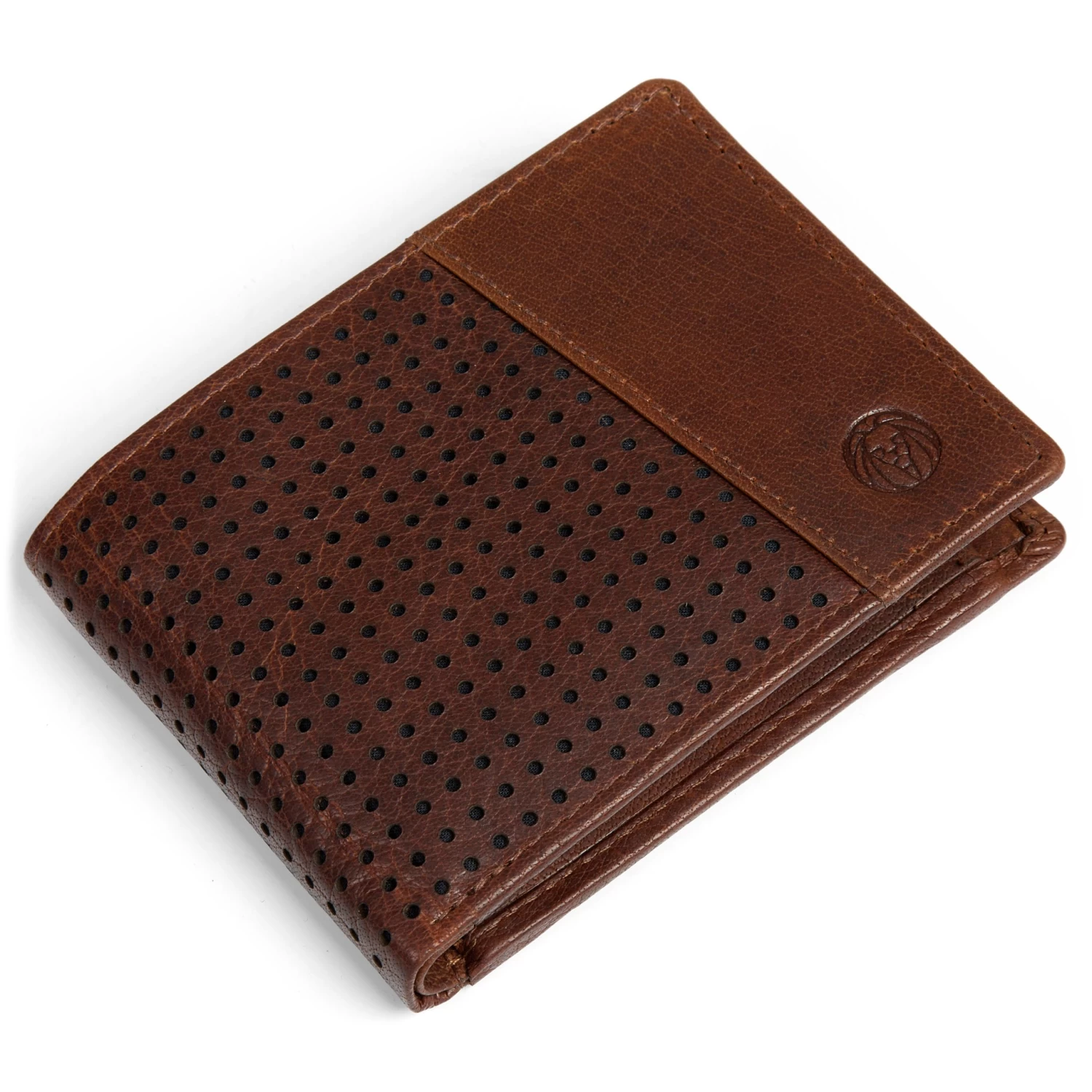 Montreal | Dotty Tan RFID Leather Wallet - Image 4