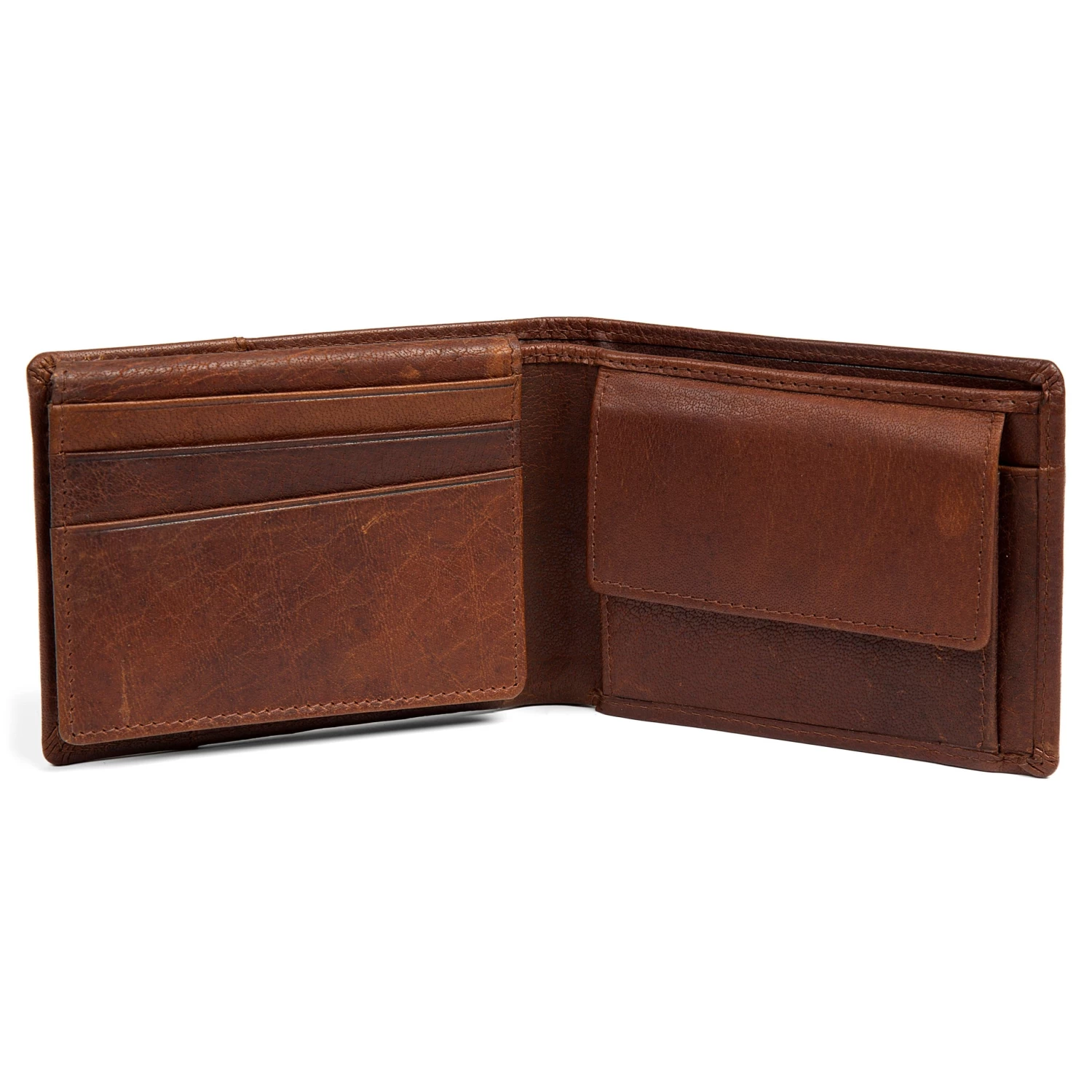 Montreal | Dotty Tan RFID Leather Wallet - Image 5