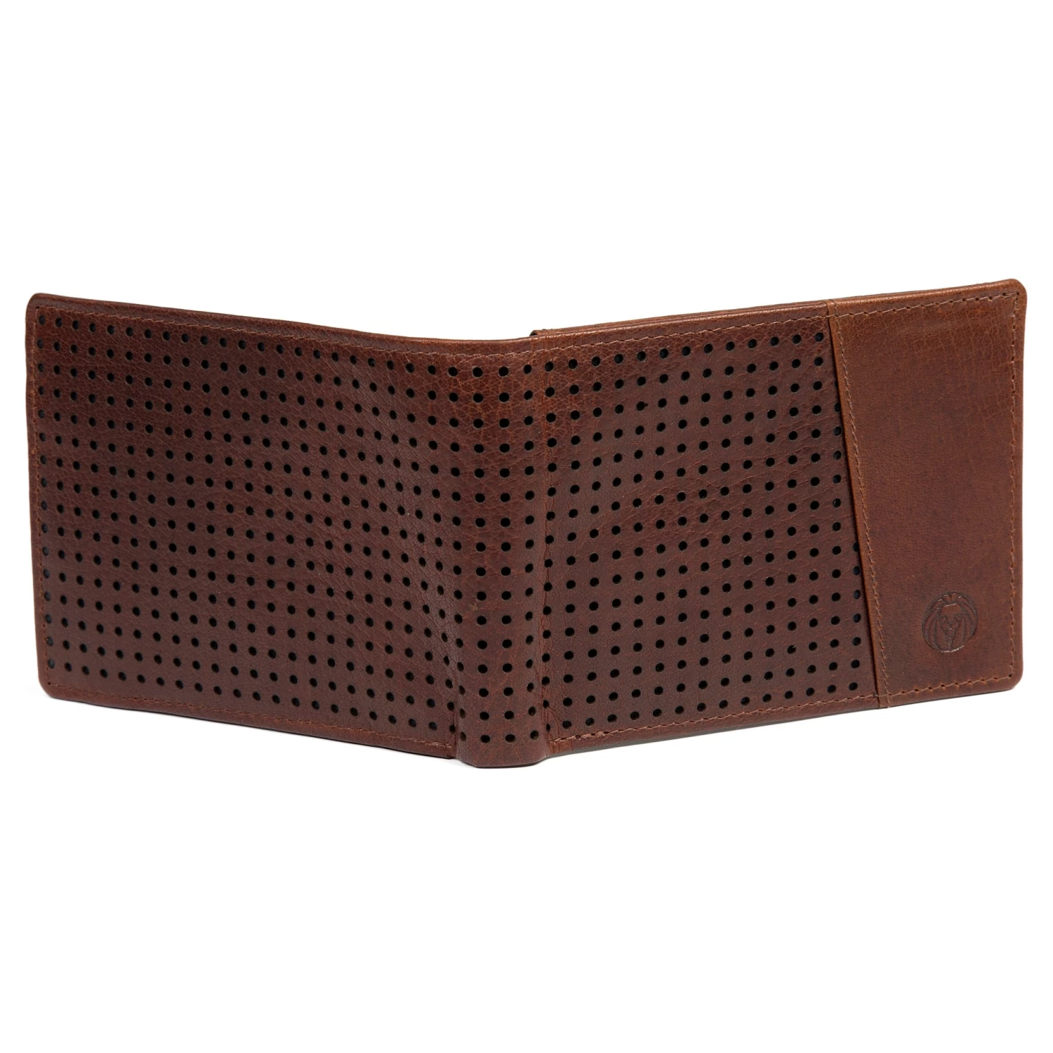 Montreal | Dotty Tan RFID Leather Wallet - Image 6