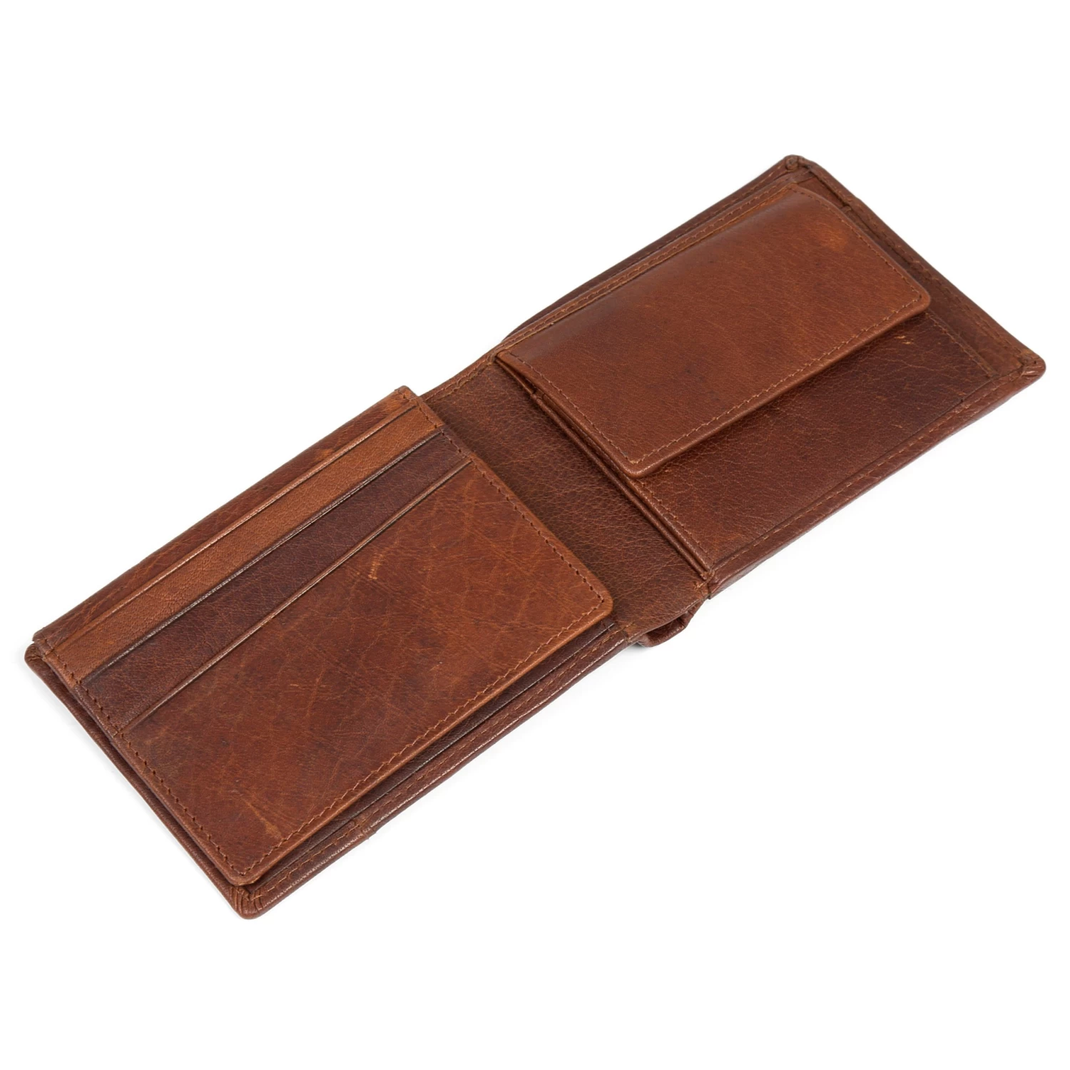 Montreal | Dotty Tan RFID Leather Wallet - Image 7