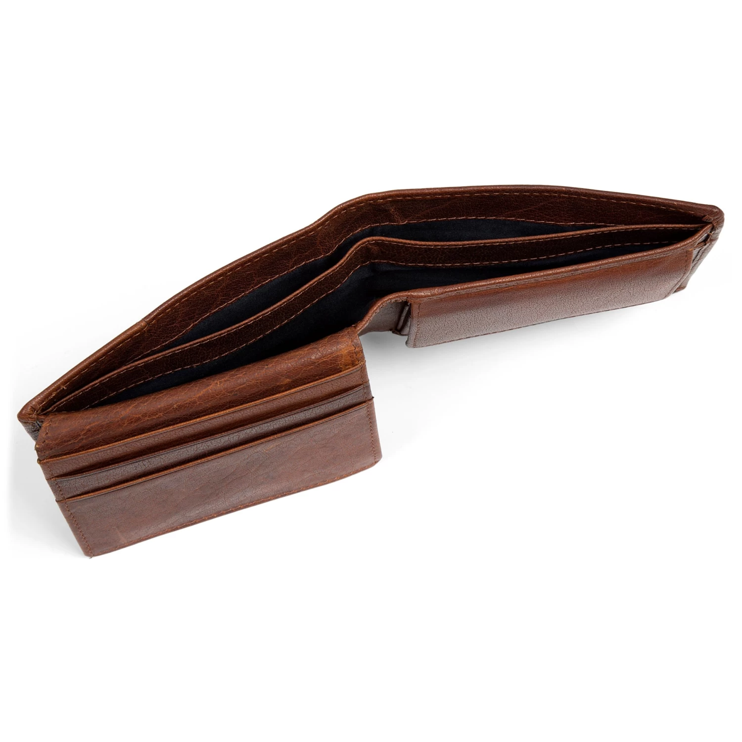 Montreal | Dotty Tan RFID Leather Wallet - Image 8