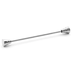 Silver-Tone Conical Collar Bar