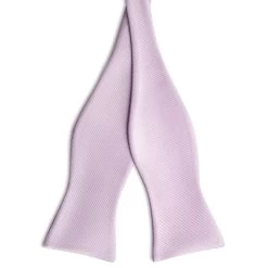 Light Violet Self-Tie Grosgrain Bow Tie