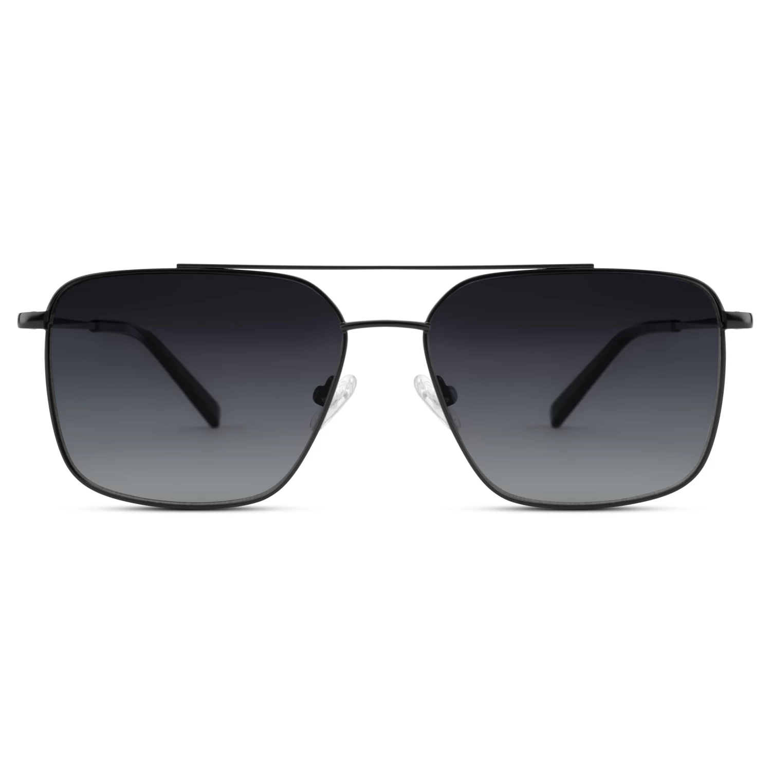 Occasus | Blue Square Polarized Aviator Sunglasses