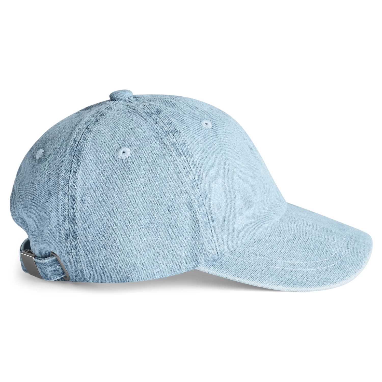 Lacuna | Light Wash Denim Baseball Cap - Image 6