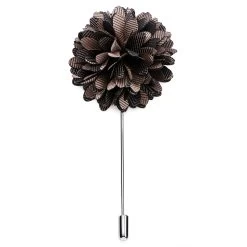 Magnolia | Champagne Flower Lapel Pin