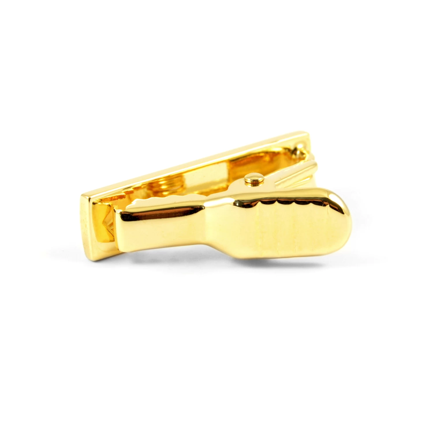Mini Gold-Tone Tie Clip - Image 3