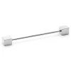 Silver-Tone Cube Collar Bar