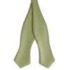 Light Green Self-Tie Grosgrain Diamond Tip Bow Tie