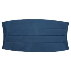 Petrol Blue Basic Cummerbund