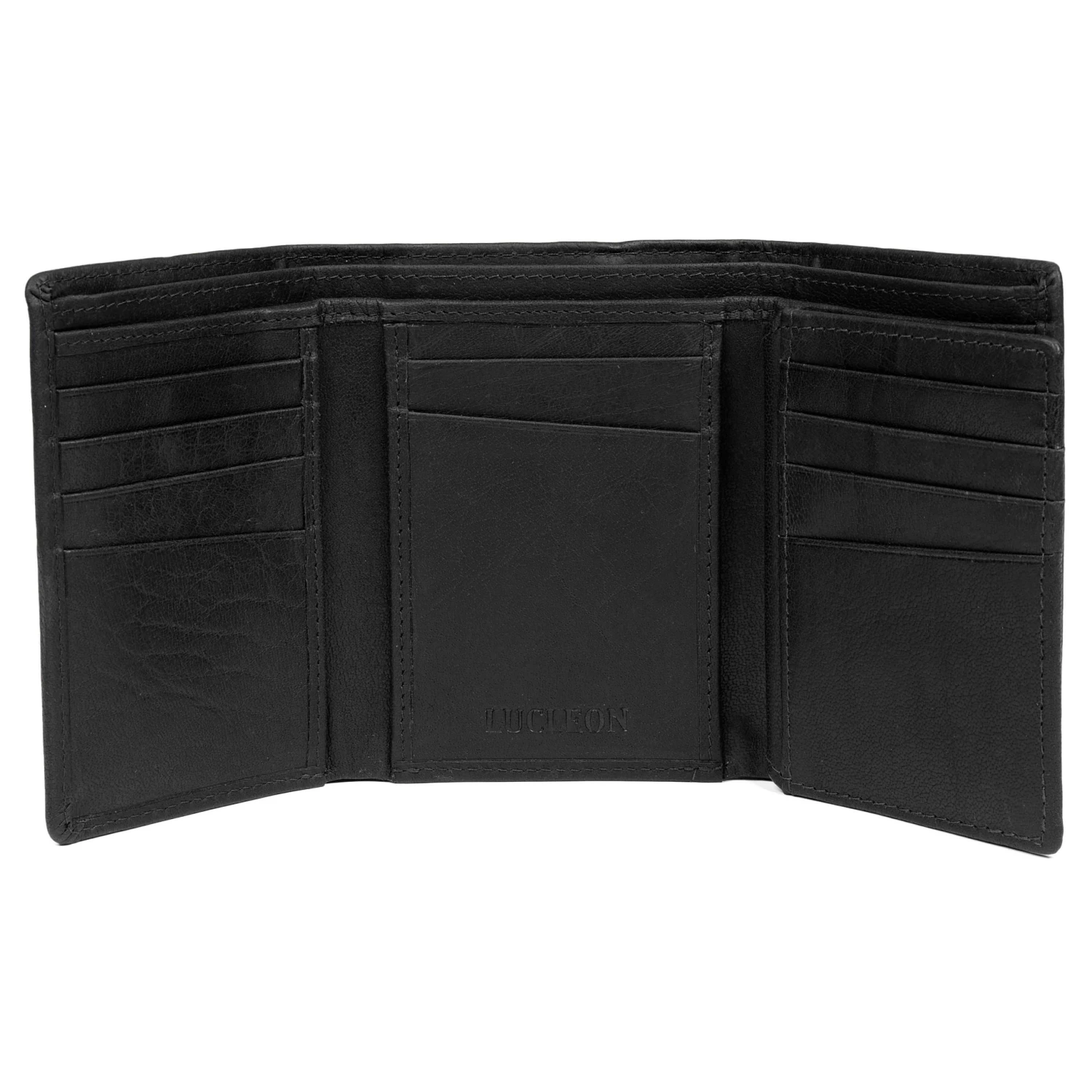 Montreal | Maple Black RFID Leather Wallet - Image 2
