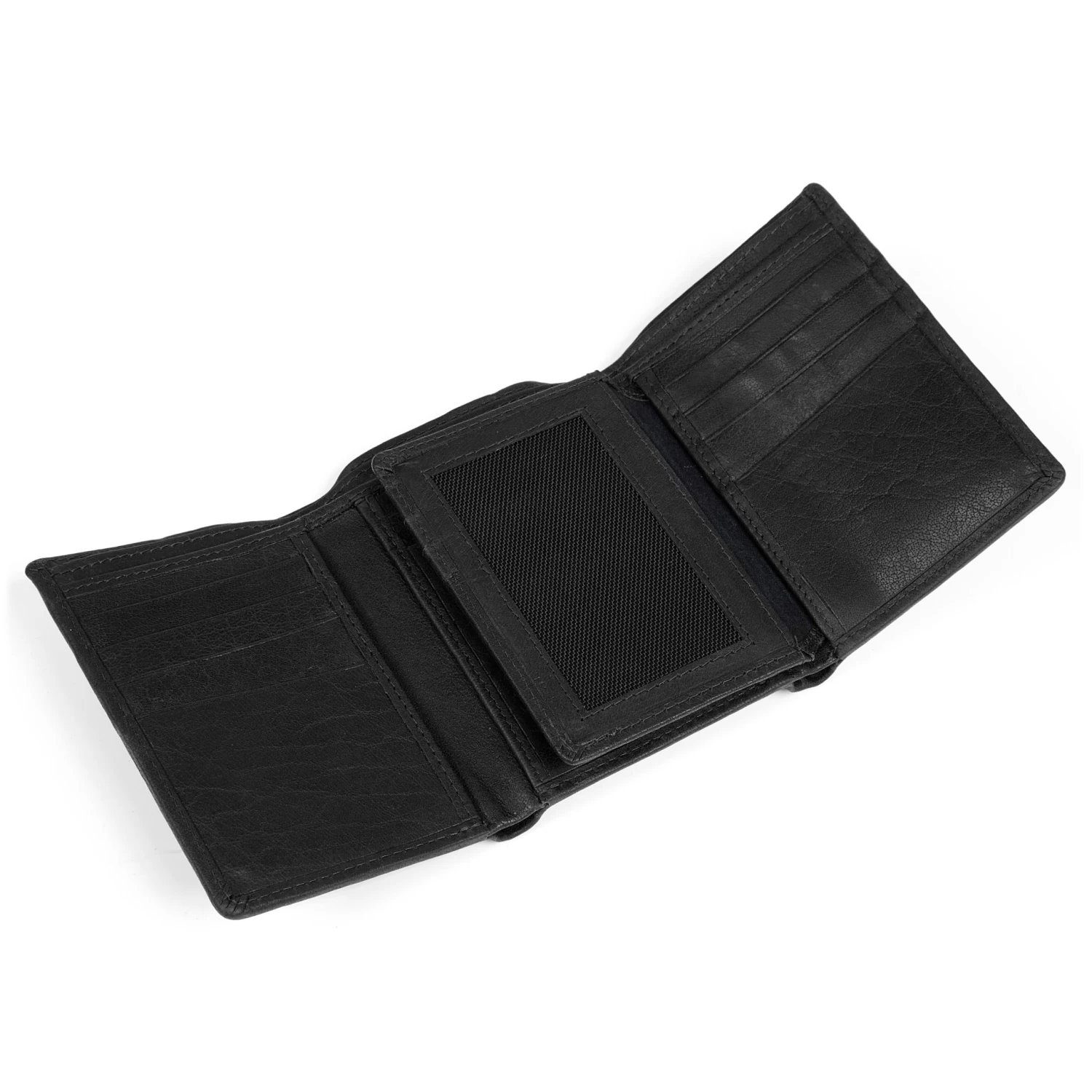 Montreal | Maple Black RFID Leather Wallet - Image 8