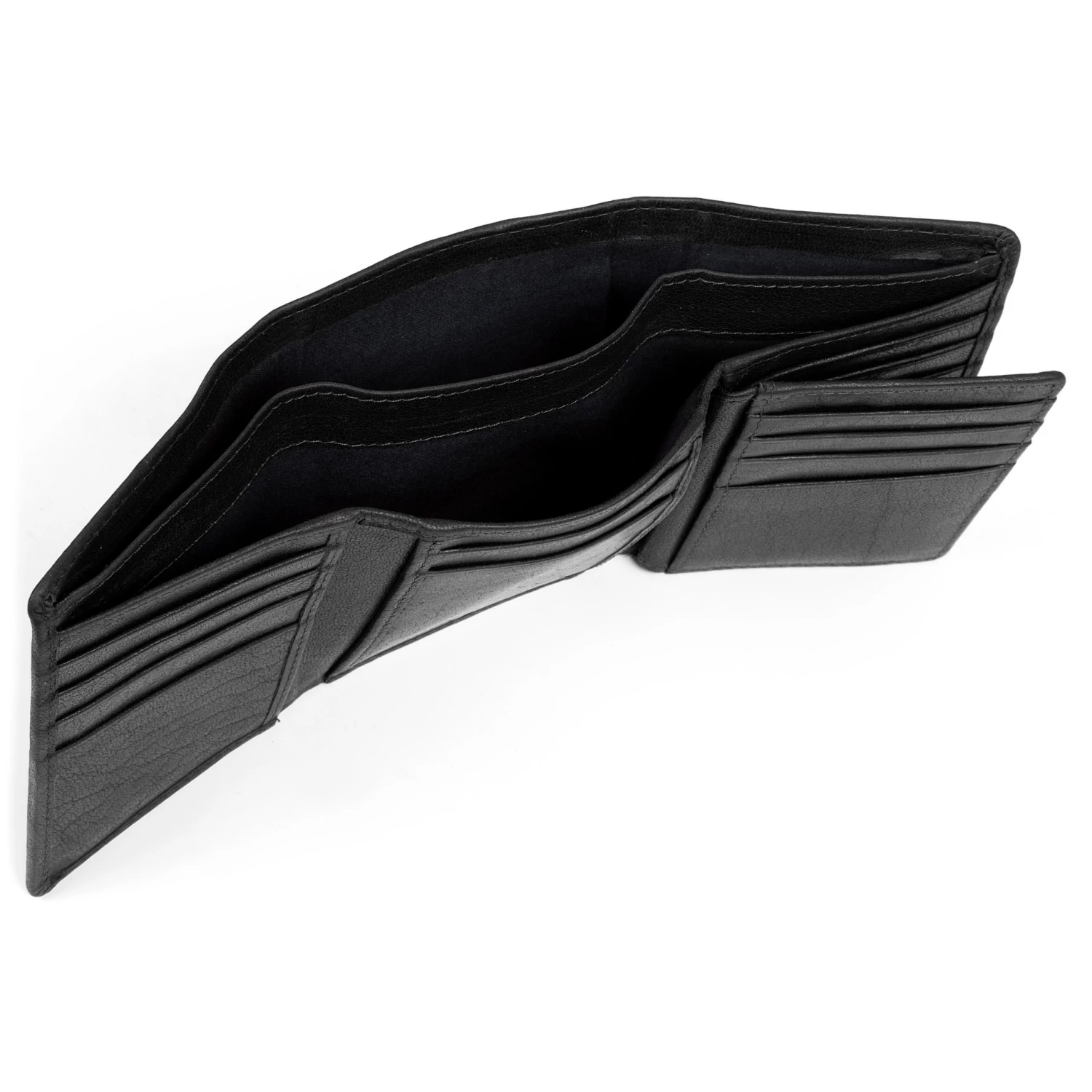 Montreal | Maple Black RFID Leather Wallet - Image 9