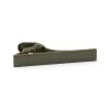Short Army Green Square Tie Clip