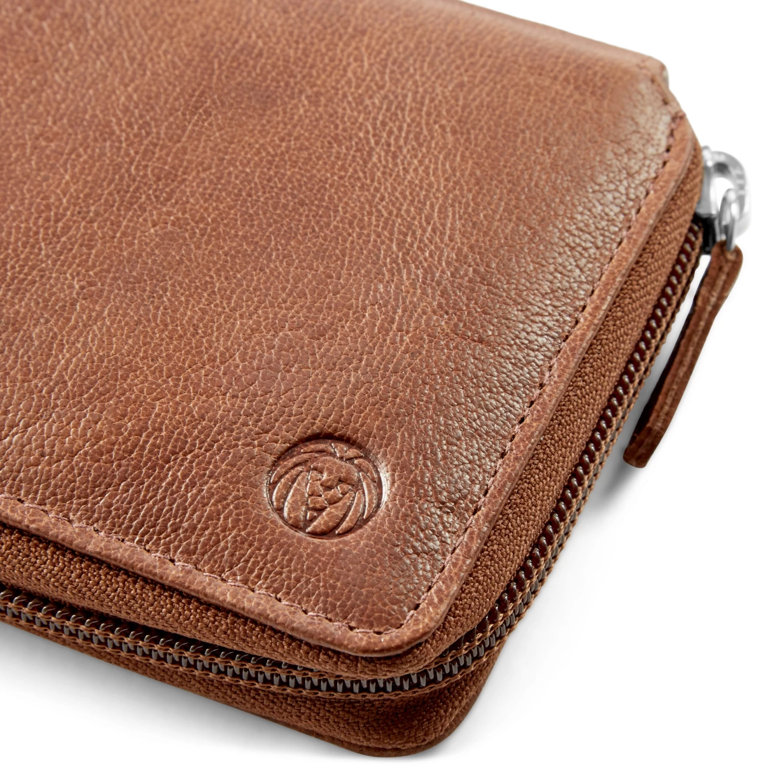 California | Tan Accordion Leather Wallet - Image 10
