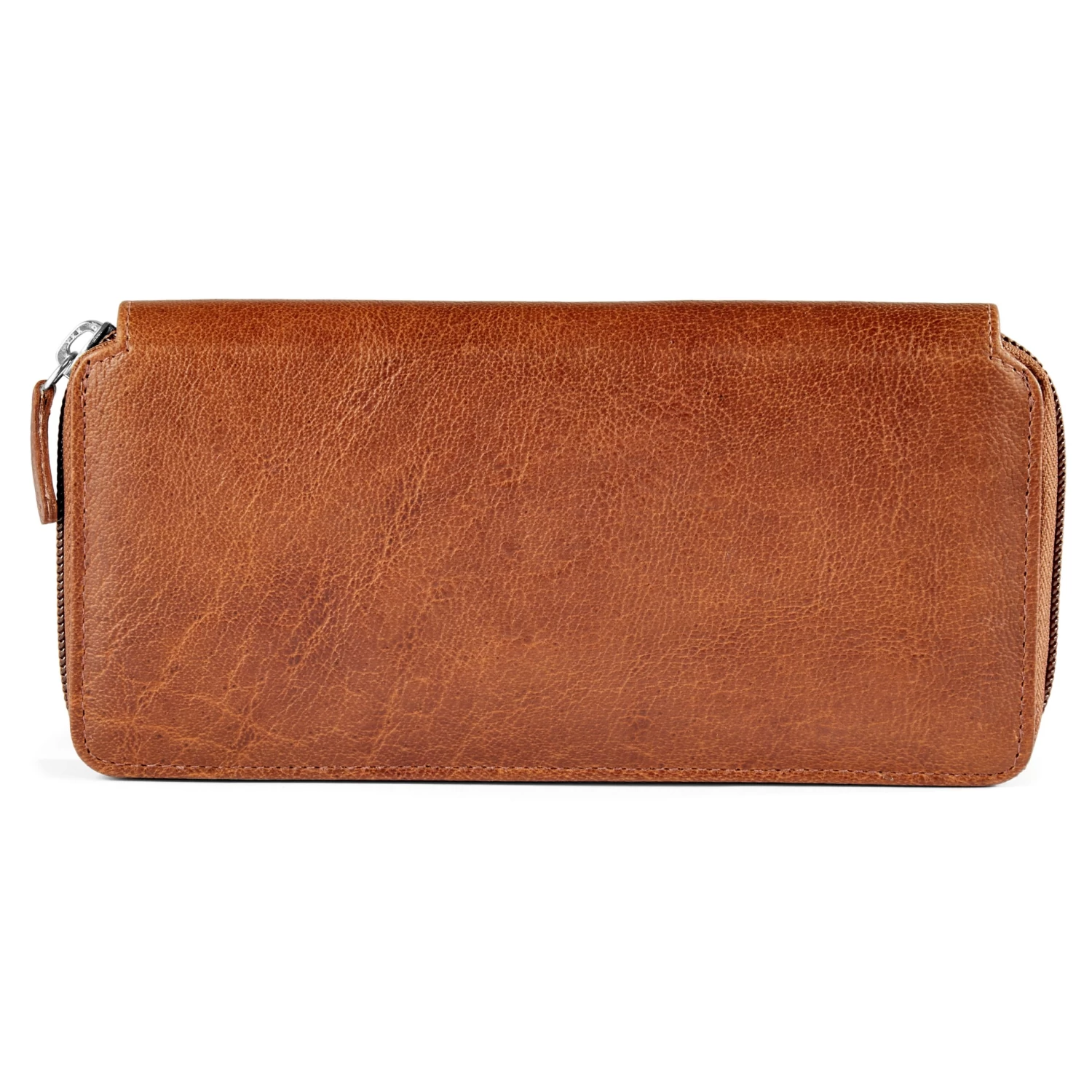 California | Tan Accordion Leather Wallet - Image 4