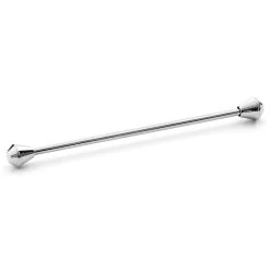 Classic Silver-Tone Collar Bar