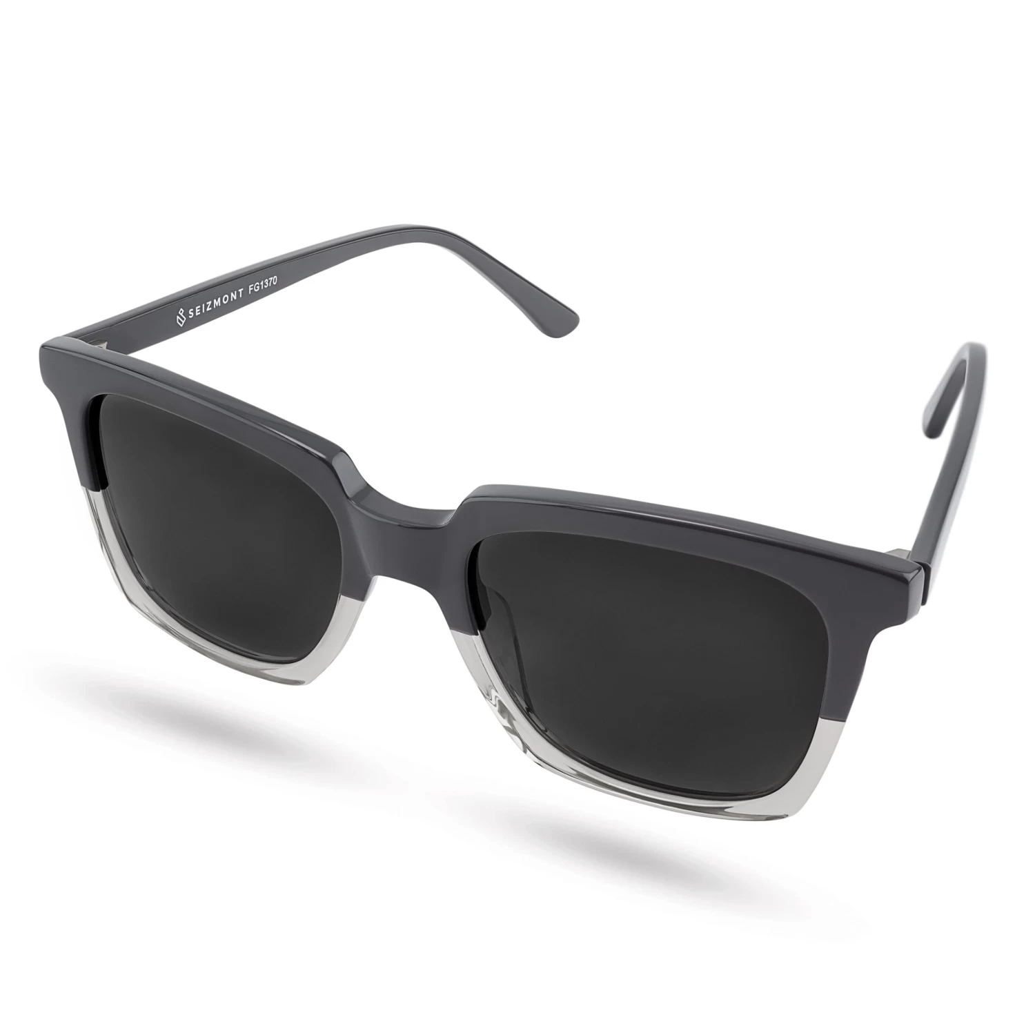 Occasus | Two-Toned Gray Polarized Horn-rimmed Sunglasses - Image 2