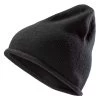 Montagna | Black Merino Wool Fine Knitted Beanie
