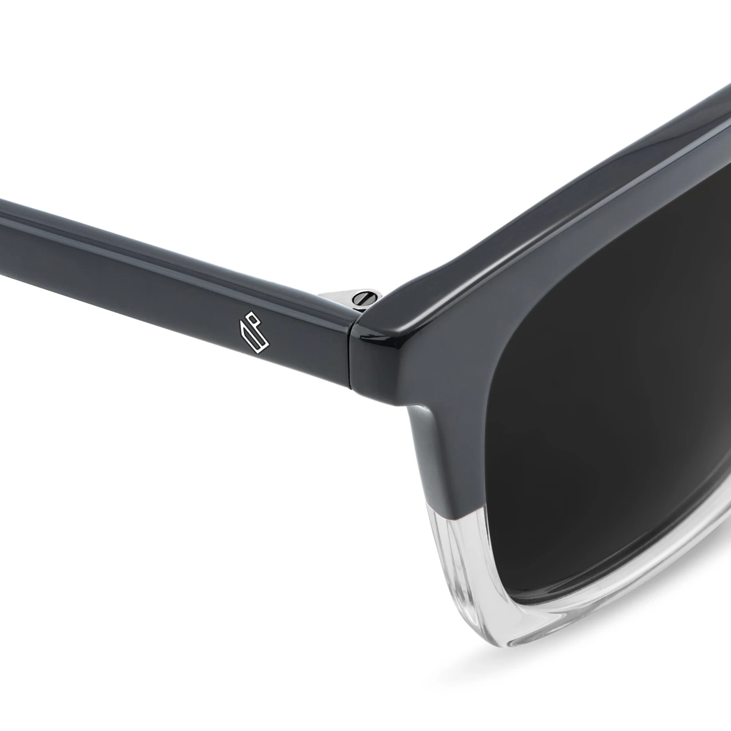 Occasus | Two-Toned Gray Polarized Horn-rimmed Sunglasses - Image 4