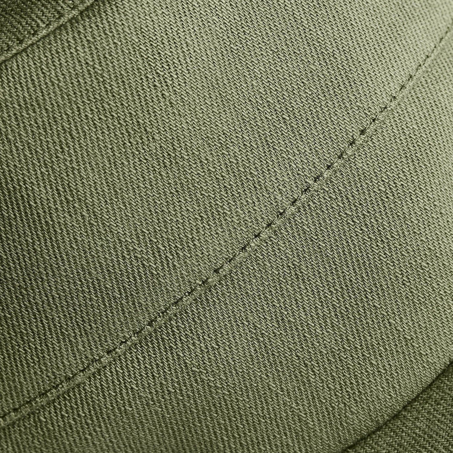 Lacuna | Army Green Denim Cadet Cap - Image 5