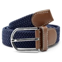 XL Dark Blue Canvas Elastic Belt