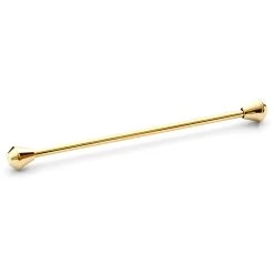 Classic Gold-Tone Collar Bar