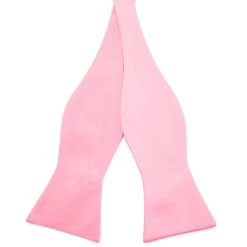 Baby Pink Basic Self-Tie Bow Tie