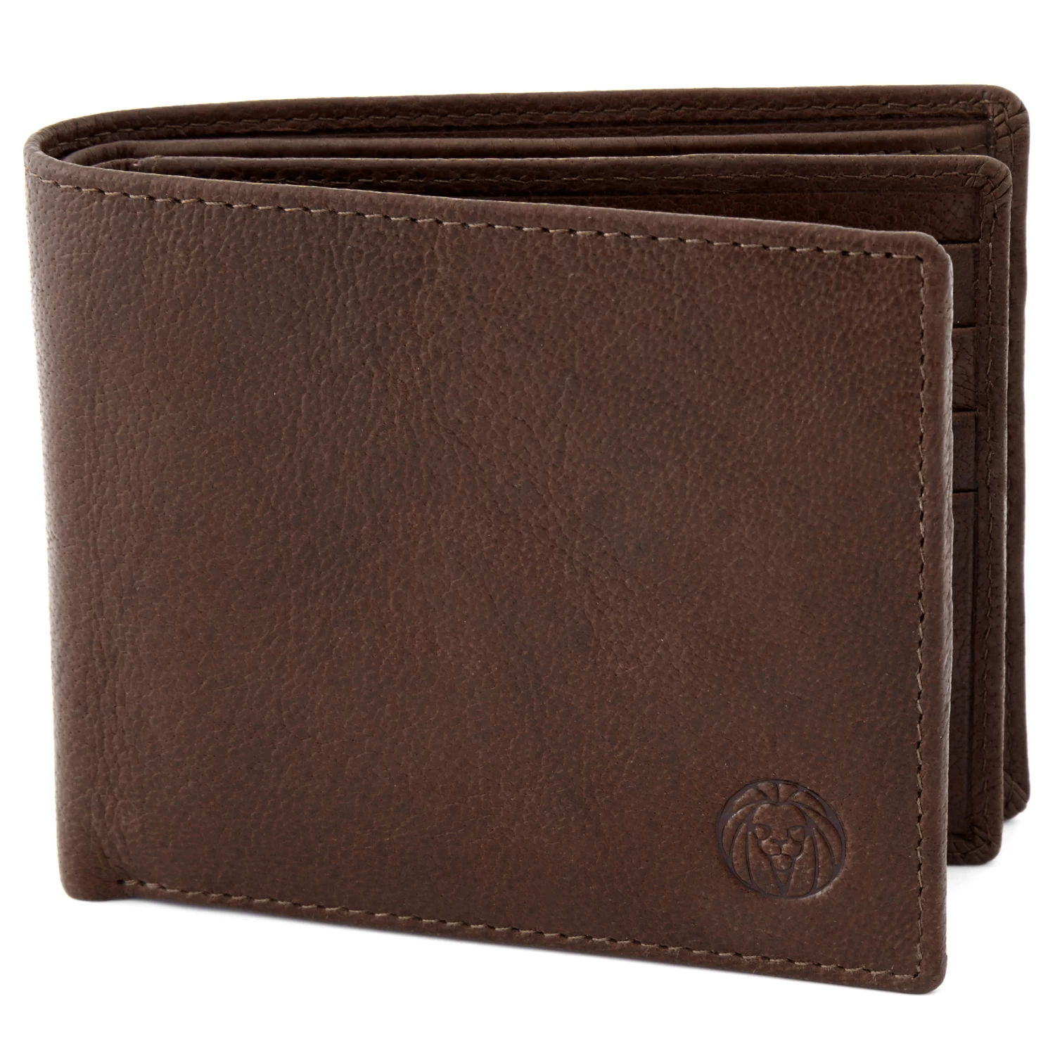 California | Slim Brown Leather Wallet